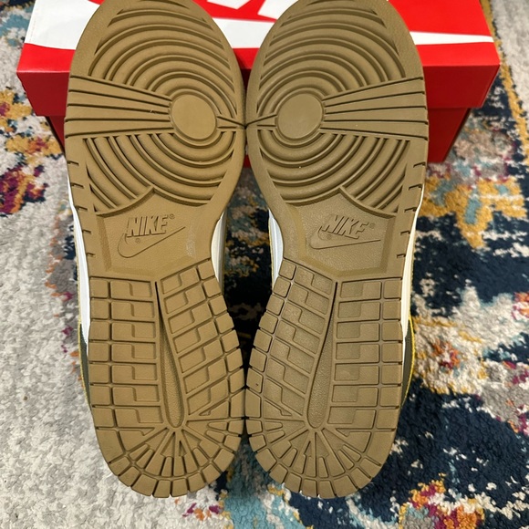 Nike Men's Athletic Shoes - Olive and Yellow - Picture 4 of 5